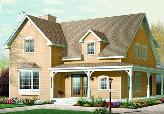 Farmhouse rendering Someday farmhouse