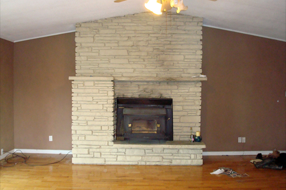 fireplace Living room fireplace