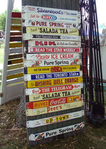 Vintage signs