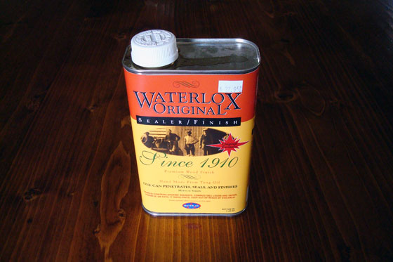 Waterlox to finish a wood countertop