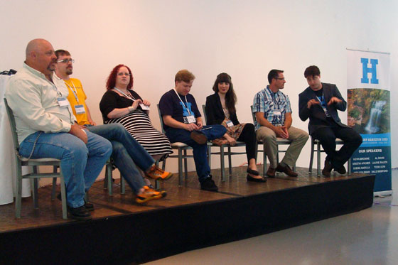 Panelists at WordCamp