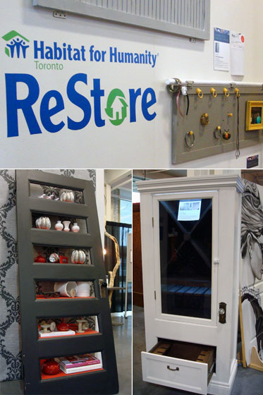 Habitat for Humanity Restore exhibit at the Toronto Fall Homeshow