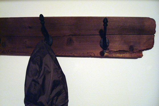 Barnboard hook board