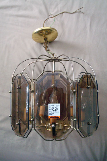 1980s light fixture redo