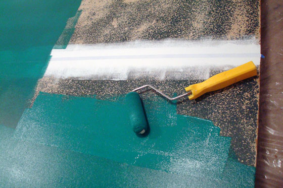 Refurbishing an old pingpong table