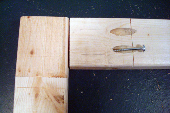 Using a Kreg Jig to screw 2x3s together