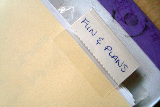 How I stayed organized when we bought our house