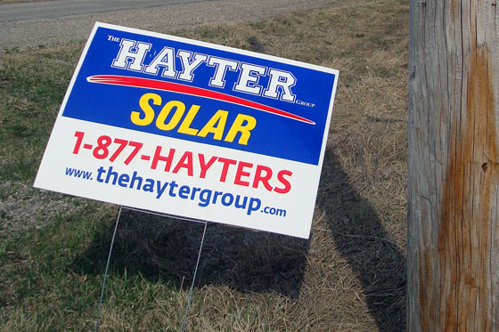 Hayter solar