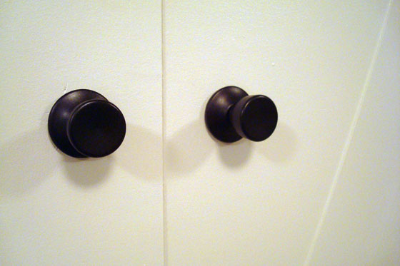 ORBed doorknobs