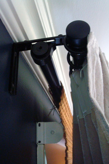 Double curtain rod