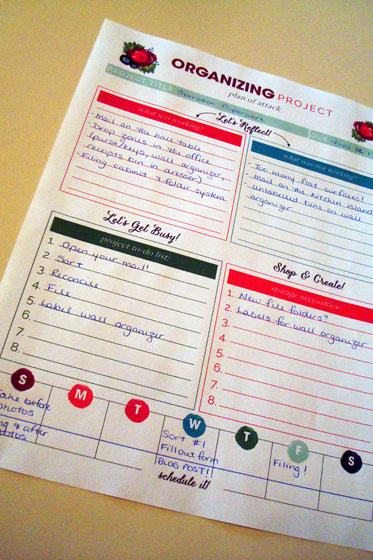 IHeart Organizing printable