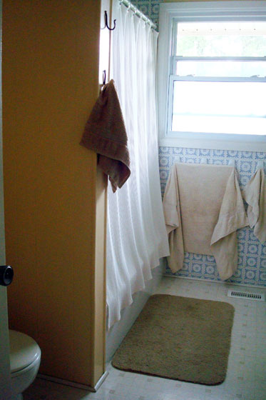 Main bathroom before