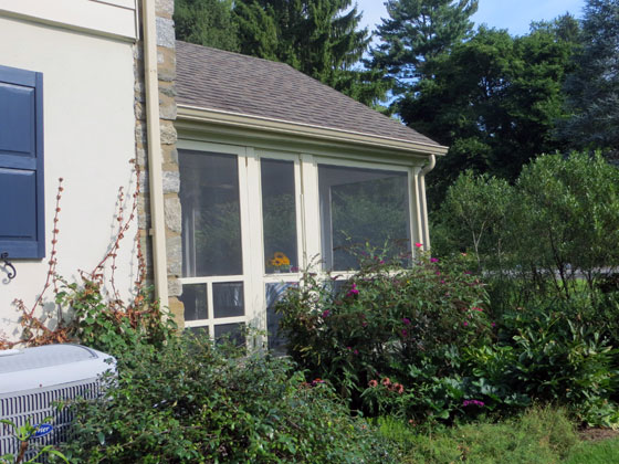 Screened porch