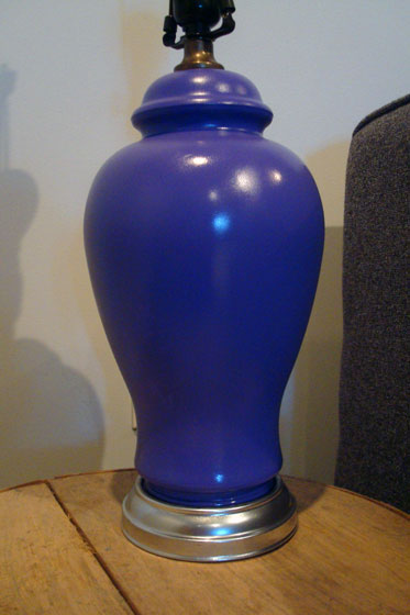 Purple lamp