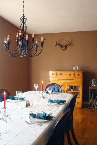 Industrial rustic chandelier