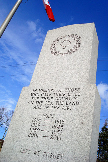 Canadian cenotaph