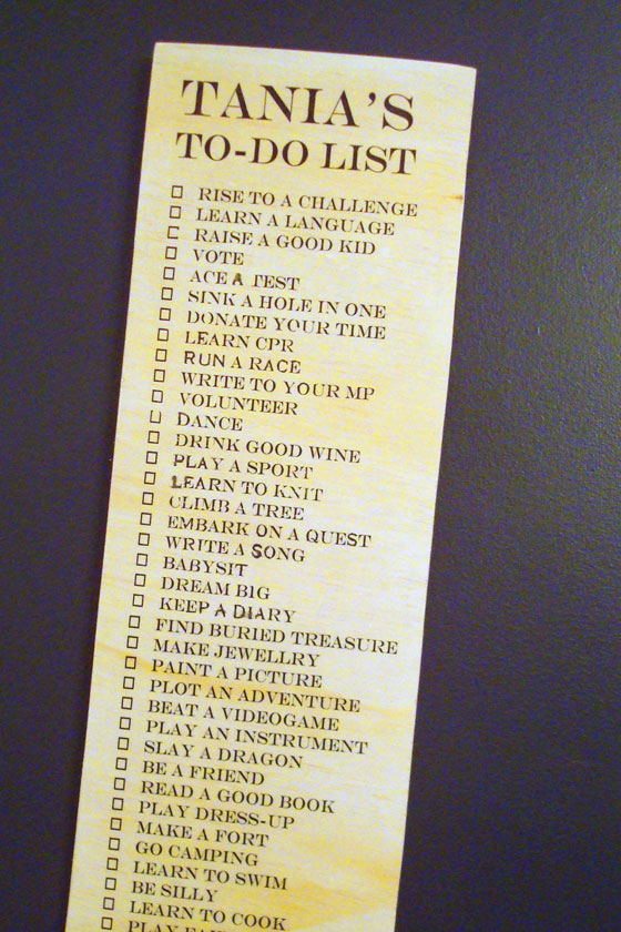 Life lessons wood plaque