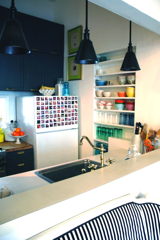 Displaying instagram photos as magnets at Little Green Notebook