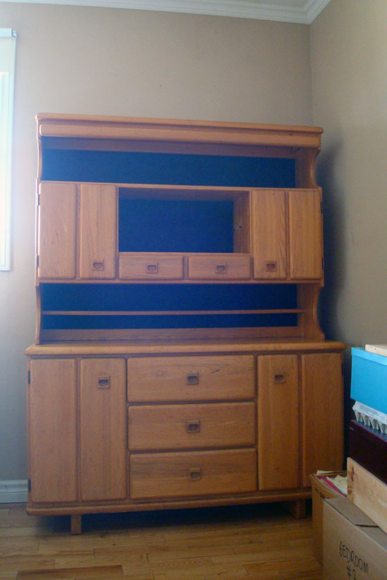 Vintage china cabinet