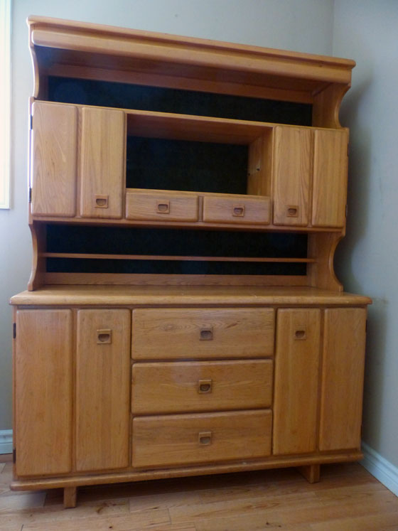 Vintage china cabinet