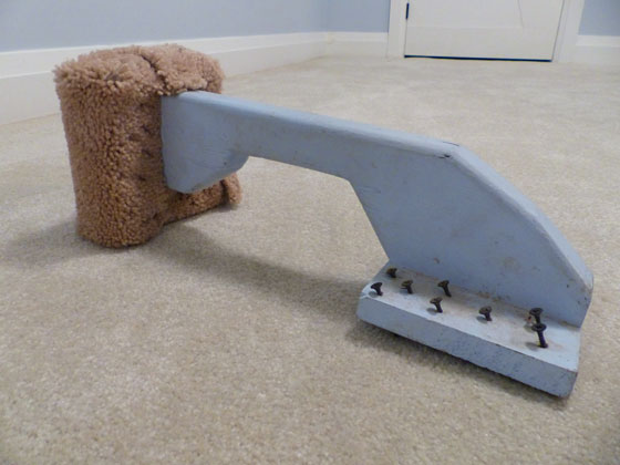 How to make a DIY carpet kick