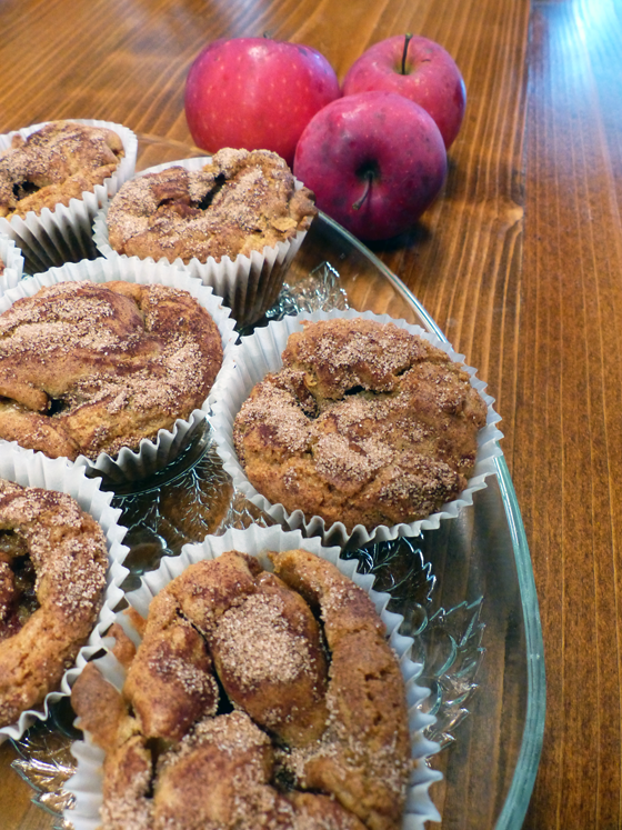 Apple spice muffins