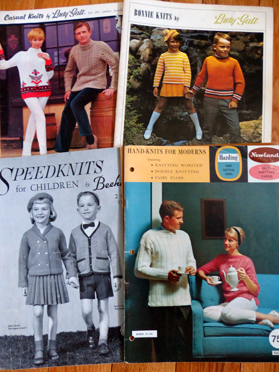 Vintage knitting patterns