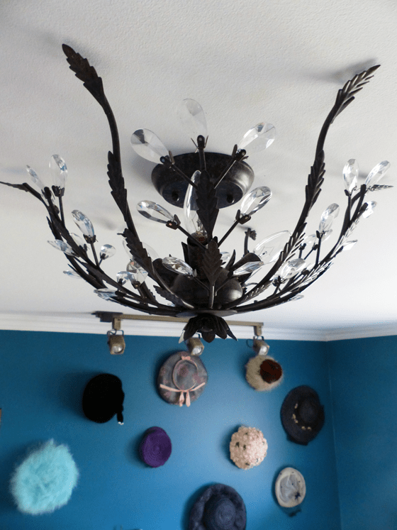 Vine flushmount light fixture