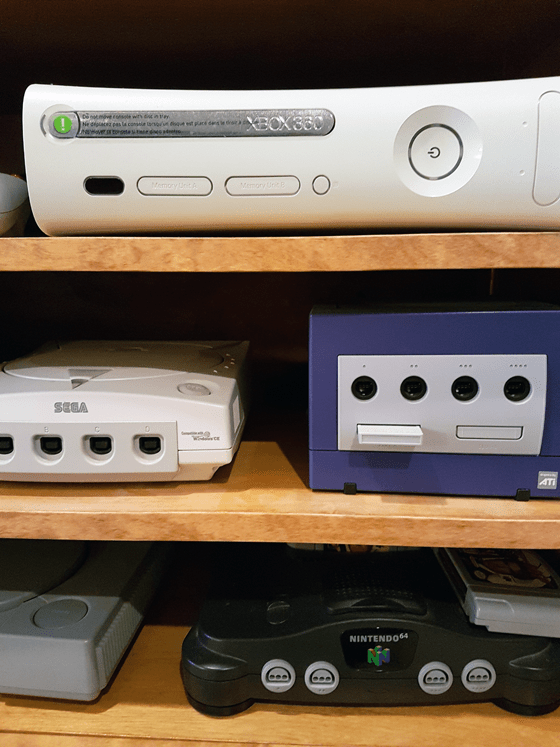 Video game TV cabinet