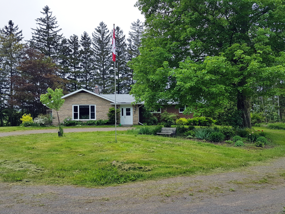 The house on June 1, 2017