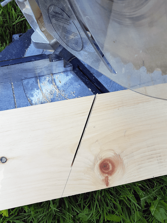 Building a round wood frame