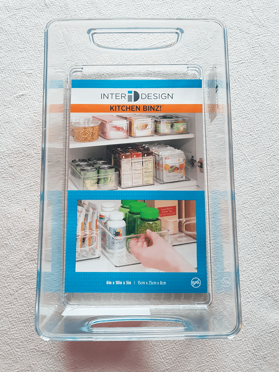 Bin to organize spices