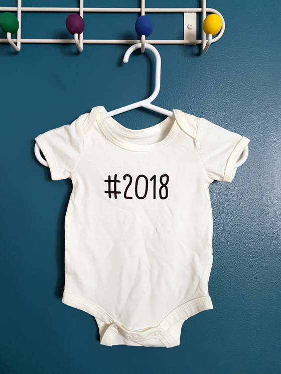 #2018 onesie