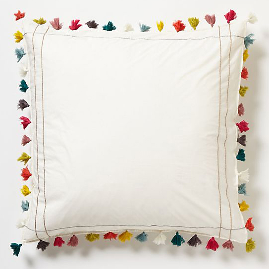 Lindi Fringe Euro Sham from Anthropologie