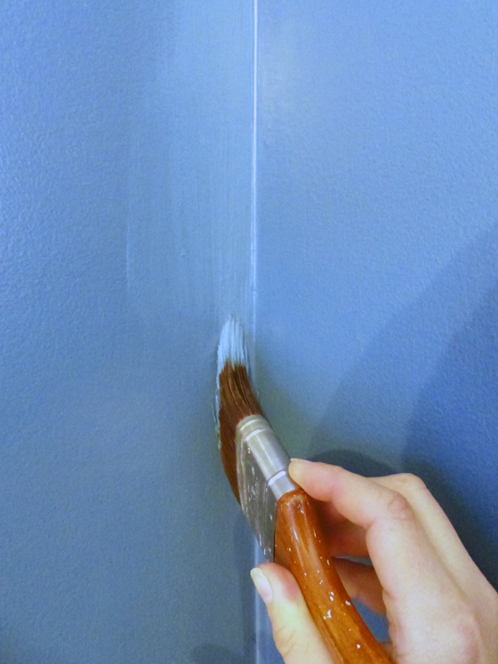 Cutting in at a corner