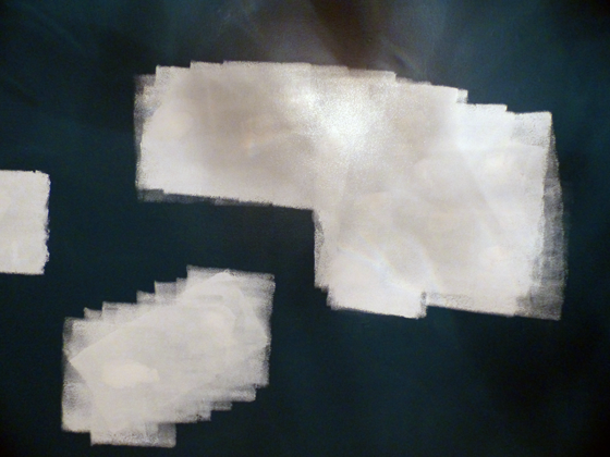 Priming drywall patches