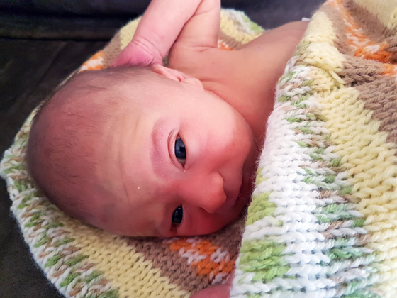 Ellie's birth announcement