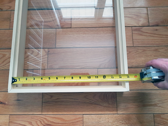 How to make a custom shadowbox