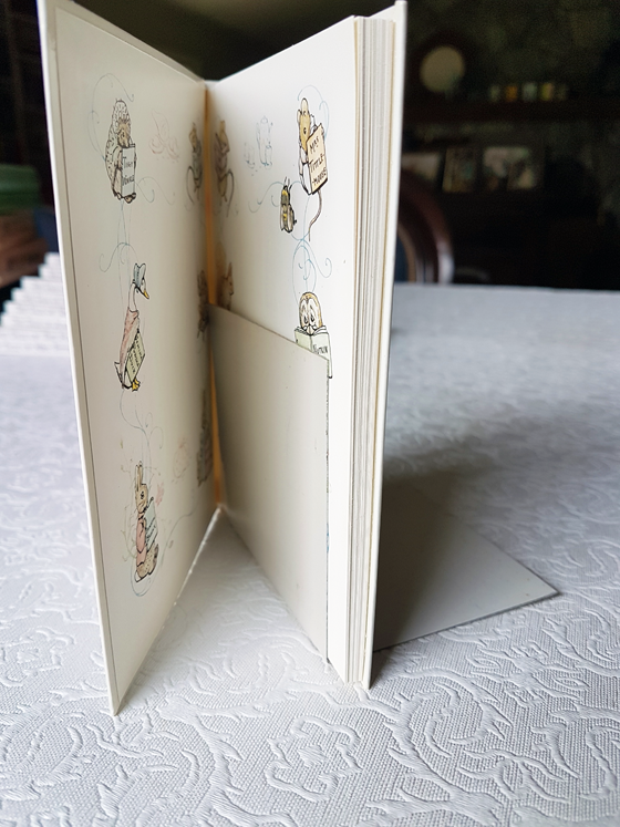 Hidden metal bookend