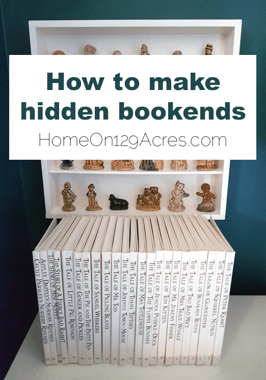 How to make hidden bookends