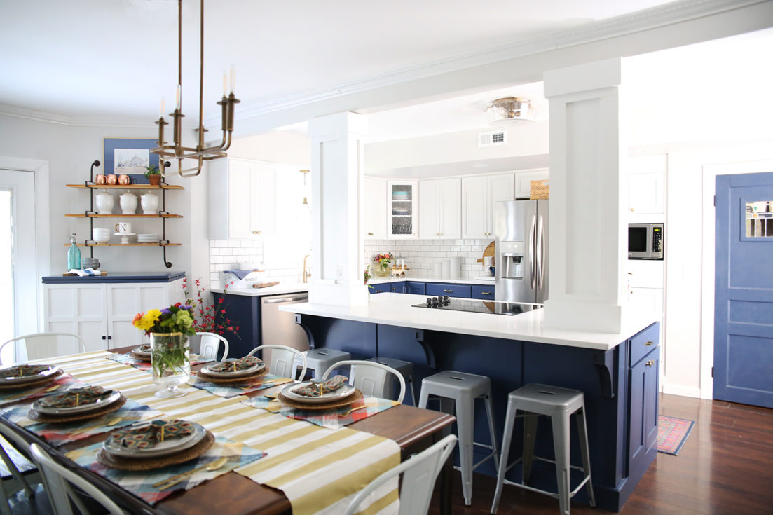 Kitchen refresh by The Handmade Home