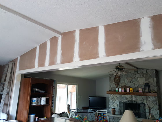 Patching cracks in drywall