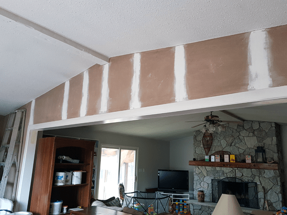 Patching cracks in drywall