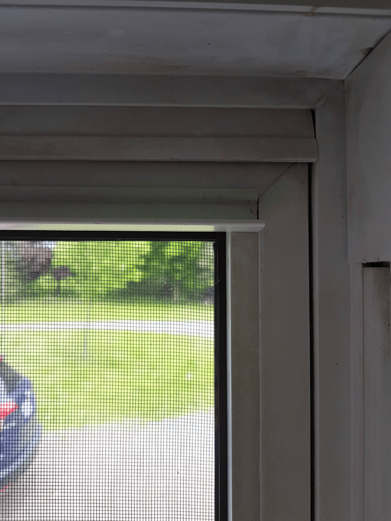 Repairing a vinyl window