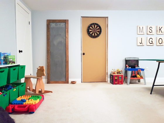 Colourful toddler playzone