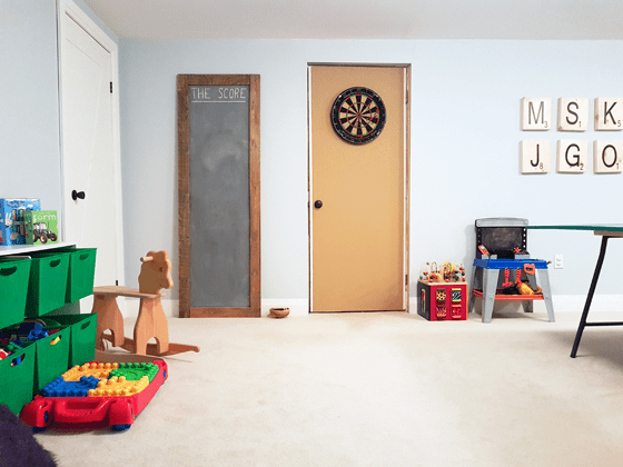 Colourful toddler playzone