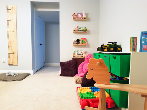 Colourful toddler playzone