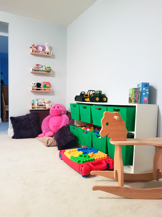 Colourful toddler playzone