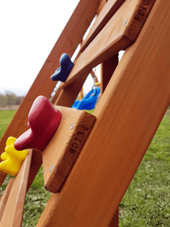 Building a backyard playset