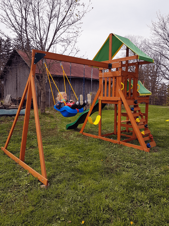 Backyard playset
